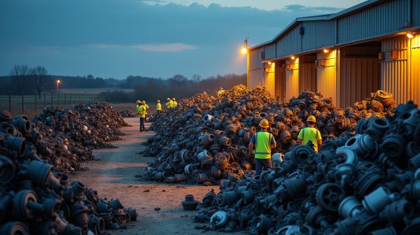 Valorisation et recyclage de métaux à Lachapelle-sous-Aubenas