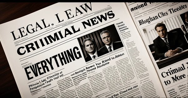 Actualités juridiques : tout savoir sur le droit pénal et plus encore